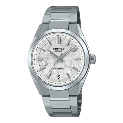 Edifice Men Automatic White Dial Analog Stainless Steel Watch ED672 - EFK-100D-7ADR