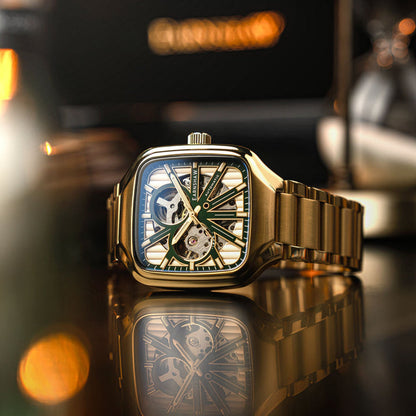 EARNSHAW ES-8294-66 Paxton Skeleton Automatic Watch for Men