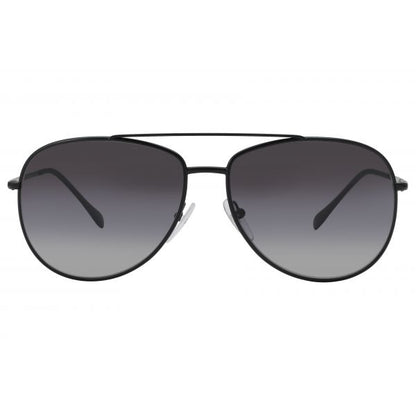 Prada Linea Rossa Sunglasses SPS55U 1BO-5W1 Matte Black/Grey Grad Polarized