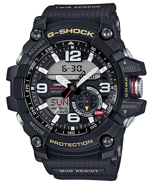 G-Shock Men Quartz Black Dial Analog-Digital Resin Watch G660