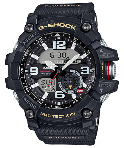 G-Shock Men Quartz Black Dial Analog-Digital Resin Watch G660