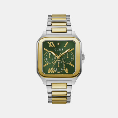 Integrity Men Quartz Green Dial Chronograph Stainless Steel Watch GW0631G1