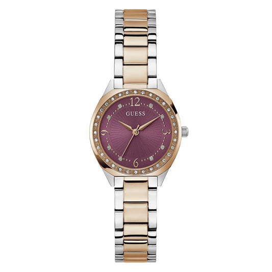 Guess Charlotte Purple Round Dial Quartz Analog Women Watch