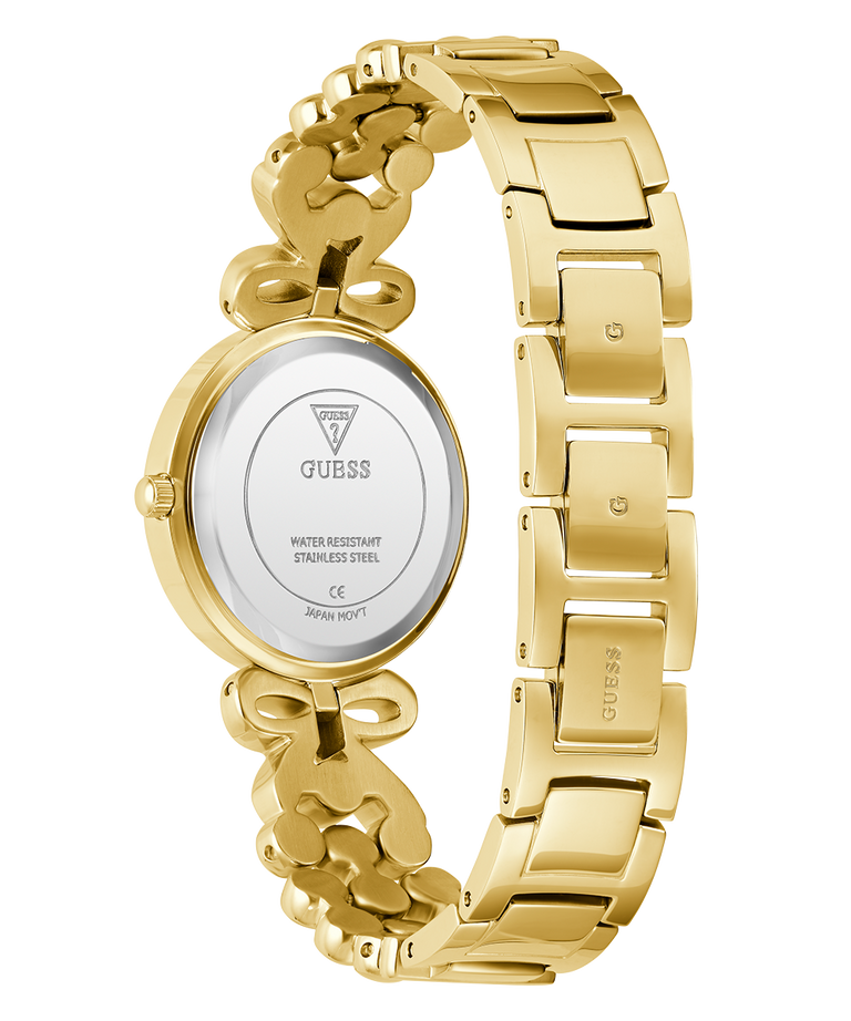 GUESS Ladies Gold Tone Analog Watch