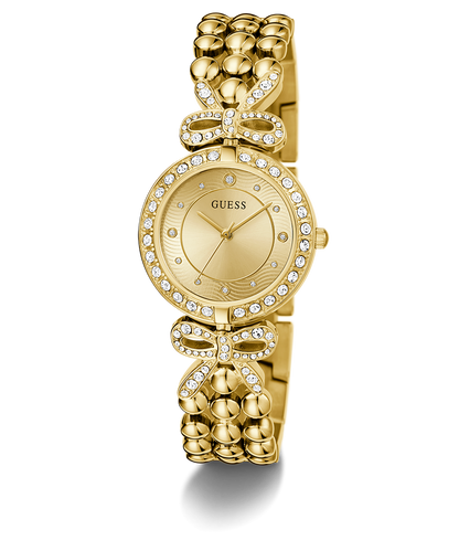 GUESS Ladies Gold Tone Analog Watch