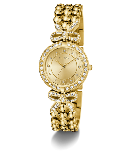 GUESS Ladies Gold Tone Analog Watch