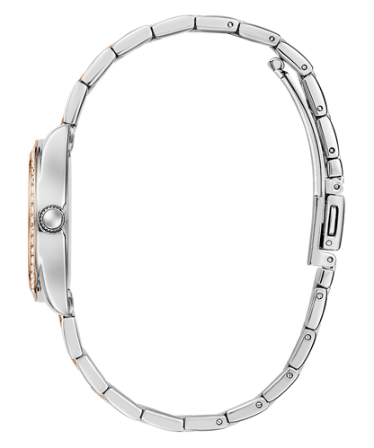 GUESS Mini Luna Ladies 2-Tone Analog Watch