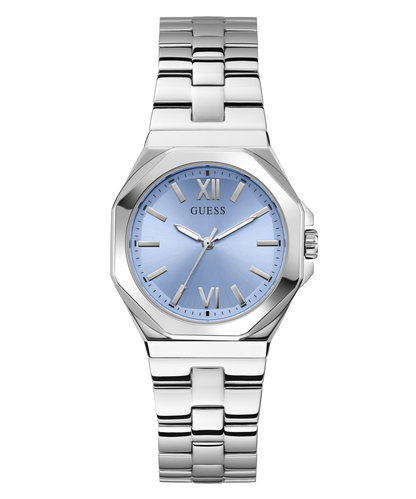 Women Quartz Blue Dial Analog Stainless Steel Watch GW0873L1