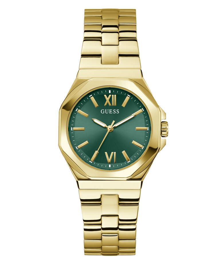 GUESS Ladies Gold Tone Analog Watch