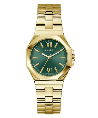 GUESS Ladies Gold Tone Analog Watch