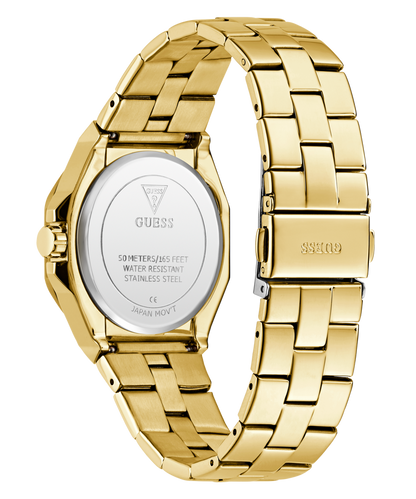 GUESS Ladies Gold Tone Analog Watch