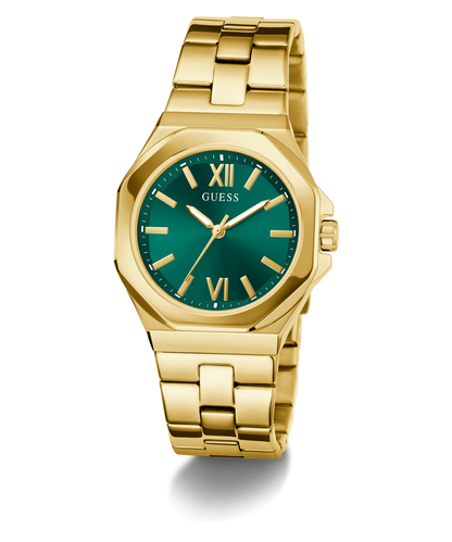 GUESS Ladies Gold Tone Analog Watch