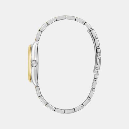 Alice Women Quartz Green Dial Analog Recycled Steel Watch GW0934L3