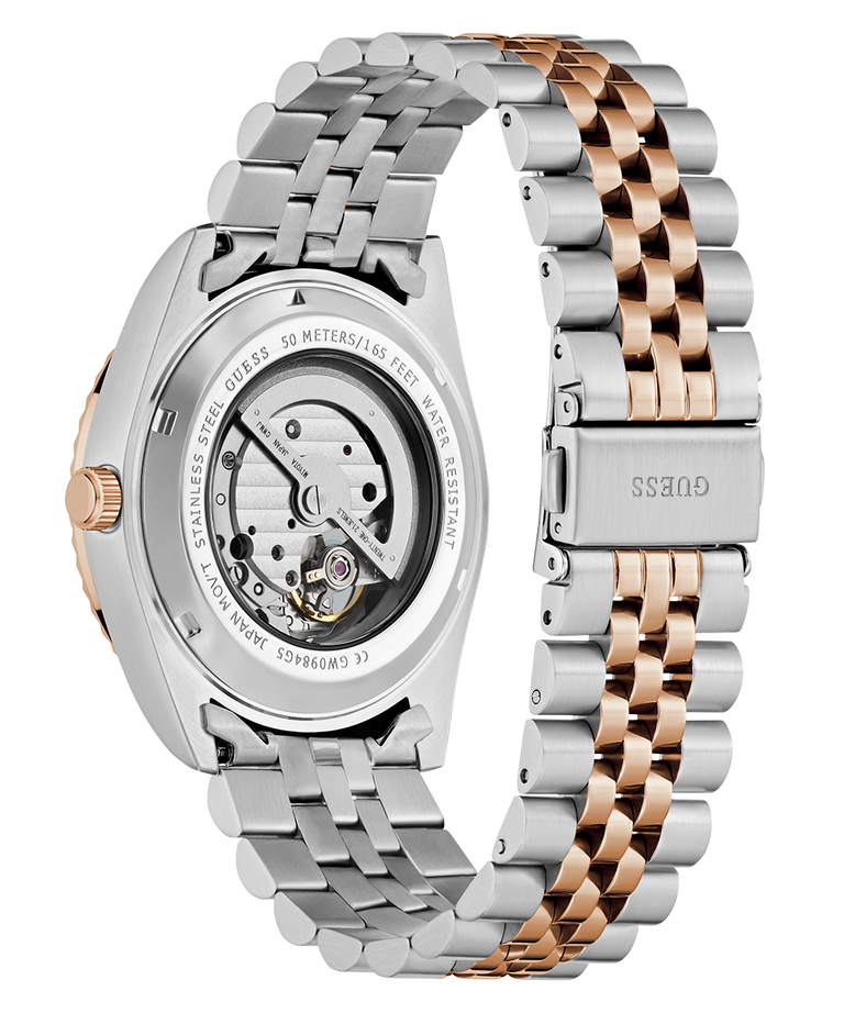 GUESS Mens 2-Tone Automatic Watch
