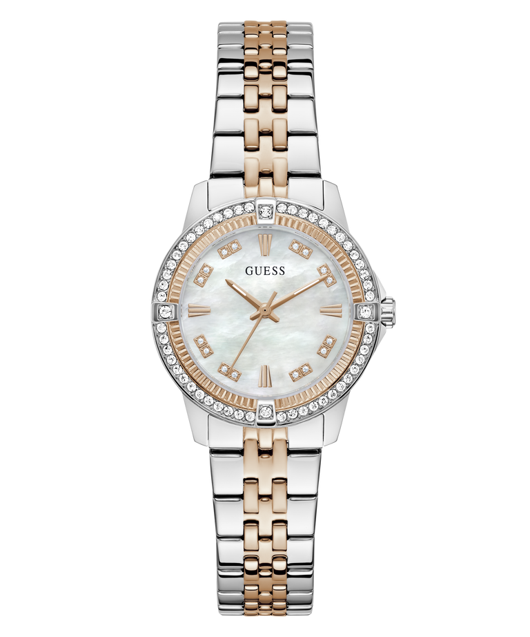 GUESS Ladies Colette 2-Tone Analog Watch GW1027L5