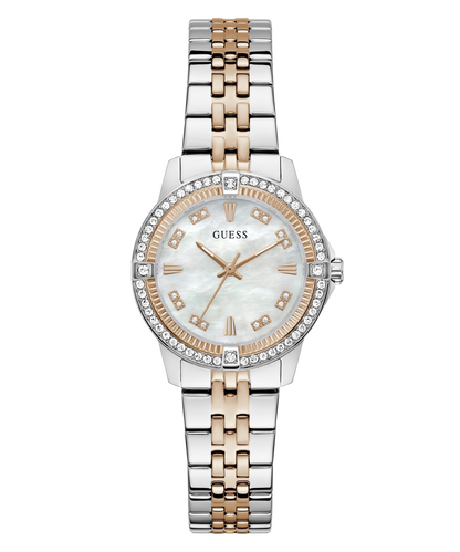 GUESS Ladies Colette 2-Tone Analog Watch GW1027L5