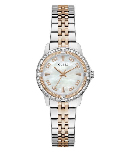 GUESS Ladies Colette 2-Tone Analog Watch GW1027L5