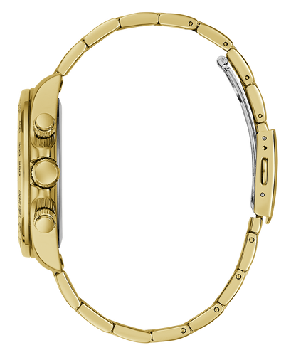 GUESS Mens Arthur Gold Tone Analog Watch