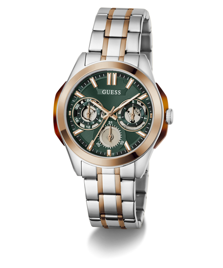GUESS Mens 2-Tone Multi-function Watch