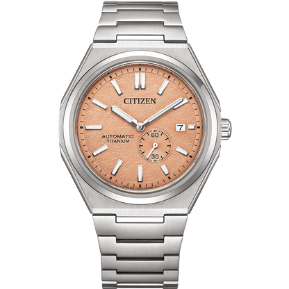 NJ0180-80Z Citizen | Pink Dial Zenshin Mechanical Watch (Men)