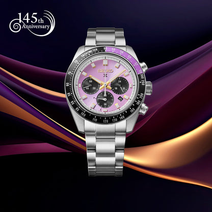 Seiko 145th Anniversary Limited Edition Prospex Speedtimer in Edo Purple - HBJ005P1