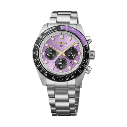 Seiko 145th Anniversary Limited Edition Prospex Speedtimer in Edo Purple - HBJ005P1