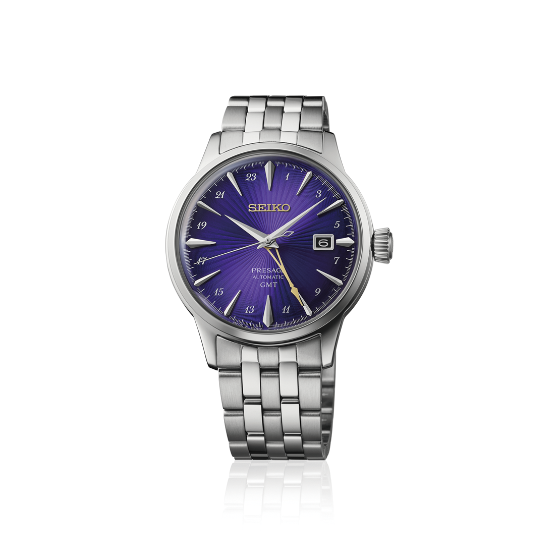 Seiko Presage Cocktail Time HCB006J1 front full-length view
