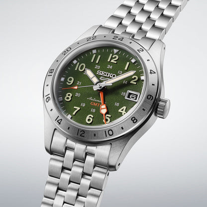 Seiko 5 Sports GMT Green Dial - HDB001K1