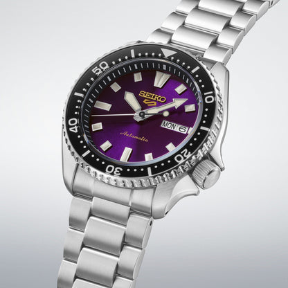 Seiko 145th Anniversary Limited Edition 5 Sports SKX Series in Edo Purple - HDB003K1