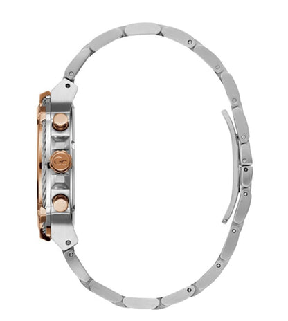 Guess Collection CableForce Black Round Dial Analog Men Watch Y24002G2MF