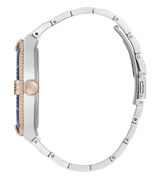 PREMIER Men Blue Round Dial Analog Watch - GW0330G3