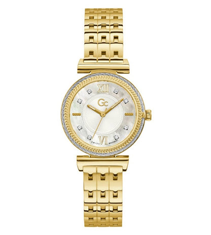 GC Sport Chic Collection White Dial Swiss Movement Women's Watch -Y88003L1MF