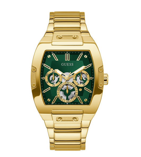 PHOENIX Men Green Rectangle Dial Analog Watch - GW0456G3