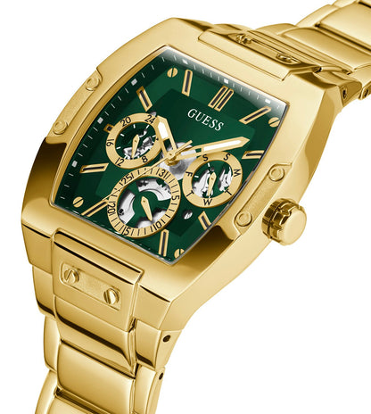 PHOENIX Men Green Rectangle Dial Analog Watch - GW0456G3