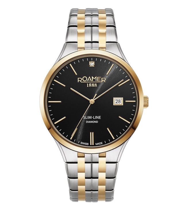 Slim-Line Analog Watch for Men