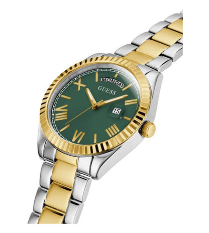 LUNA Women Green Round Dial Analog Watch - GW0308L5