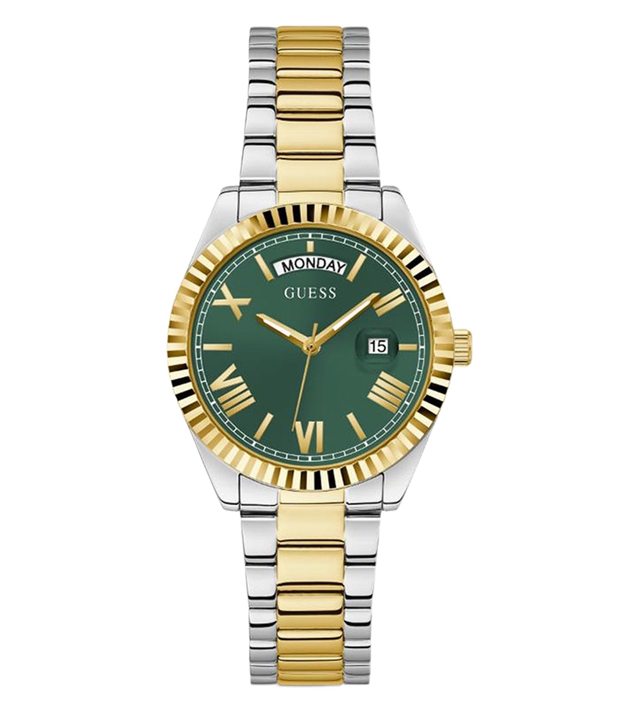 LUNA Women Green Round Dial Analog Watch - GW0308L5