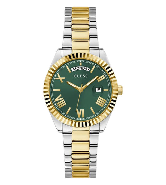 LUNA Women Green Round Dial Analog Watch - GW0308L5