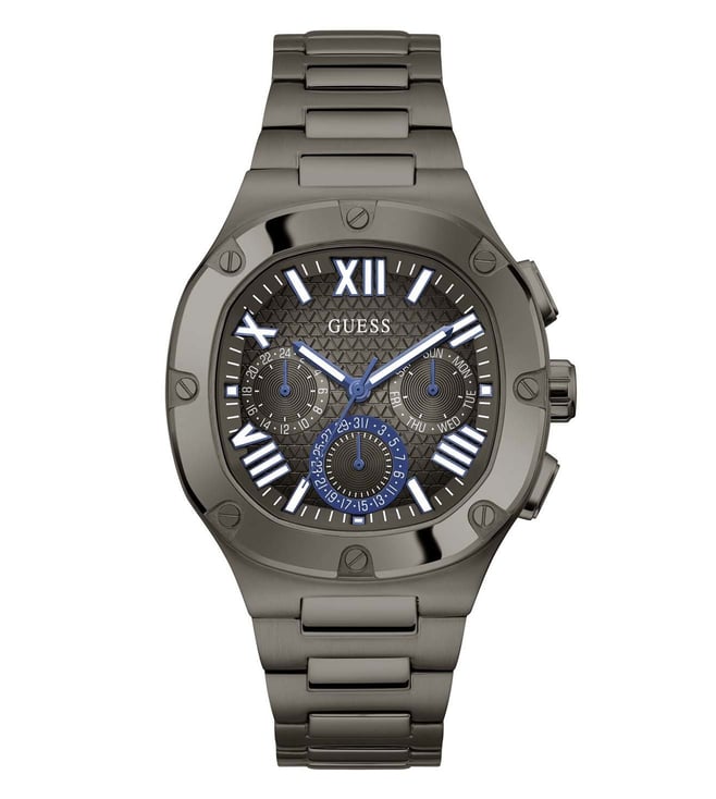 HEADLINE Men Gunmetal Square Dial Analog Watch - GW0572G5