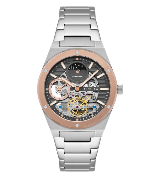 ES-8291-44 Drake Dual Time Automatic Watch for Men