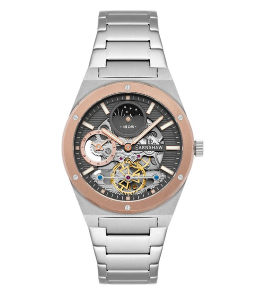 ES-8291-44 Drake Dual Time Automatic Watch for Men