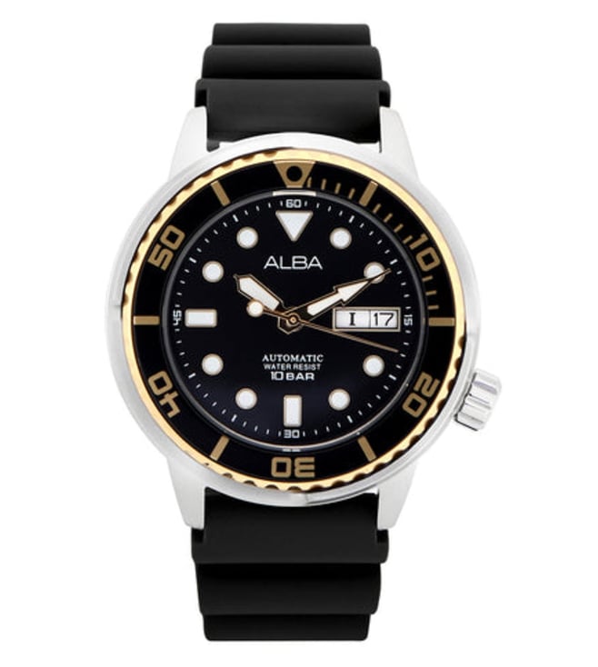 Mechanical Black Men 43mm Watch Automatic AL4250X1