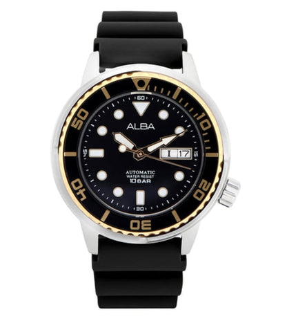 Mechanical Black Men 43mm Watch Automatic AL4250X1