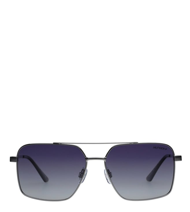 Blue UV Protected Aviator Sunglasses for Men TH 1578PL N C2