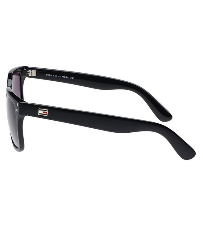 Purple UV Protected Rectangular Sunglasses for Men TH 1597 C1