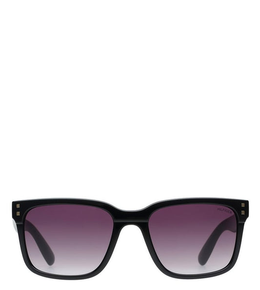 Purple UV Protected Rectangular Sunglasses for Men TH 1597 C1