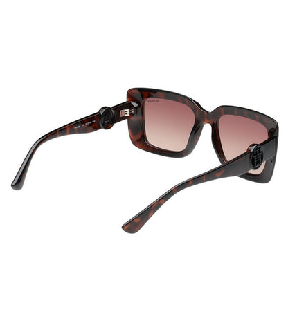Brown UV Protected Square Sunglasses for Women TH 1593 C2 52