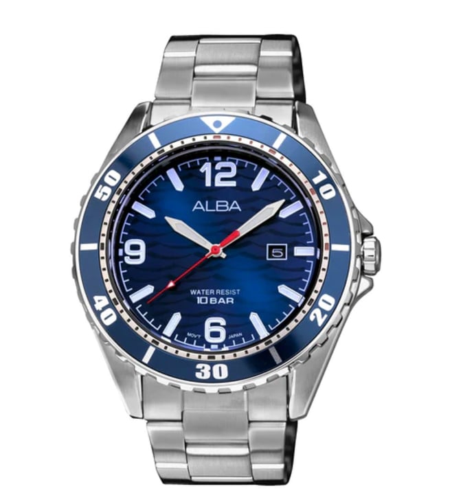 Active Blue Men 44mm Watch Quartz AG8N47X1