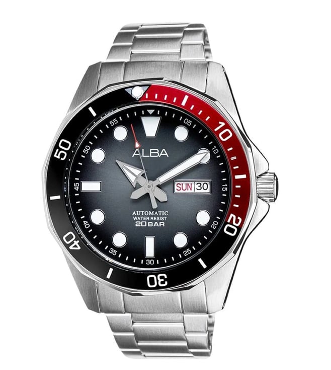 Mechanical Black Men 43mm Watch Automatic AL4539X1