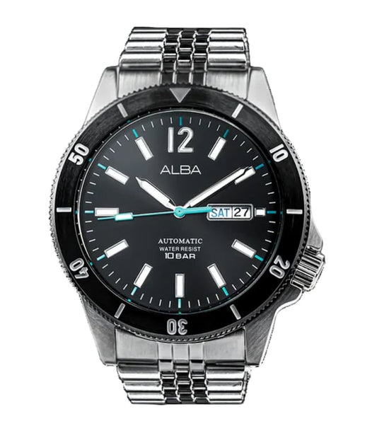 Automatic Black Men 44mm Watch Automatic AL4645X1